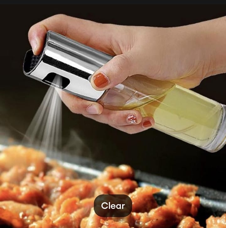 Glass Oil Spray Bottle Pump for Oil-Control Kitchen